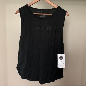 NWT - limitless black tank